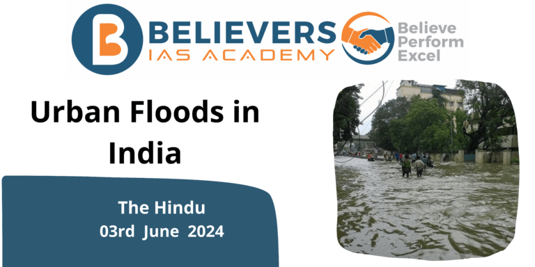 Urban Floods in India