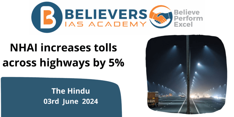 NHAI increases tolls across highways by 5%