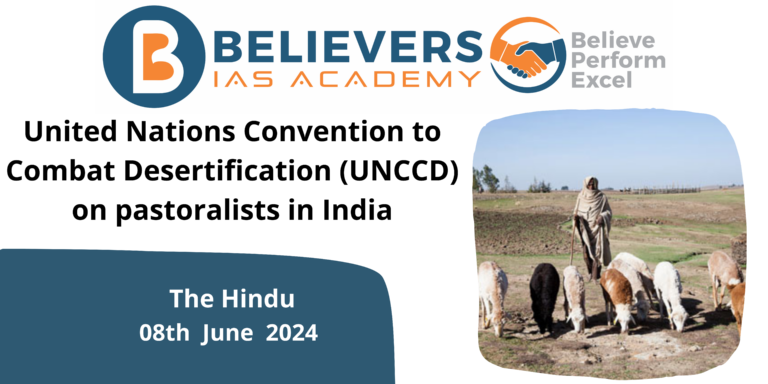 United Nations Convention to Combat Desertification (UNCCD) on pastoralists in India