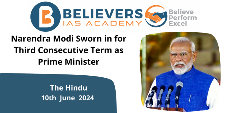 Narendra Modi Sworn in for Third Consecutive Term as Prime Minister