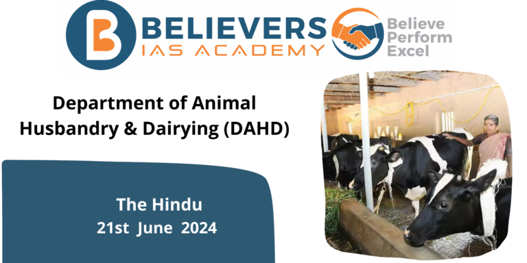 Department of Animal Husbandry & Dairying (DAHD)