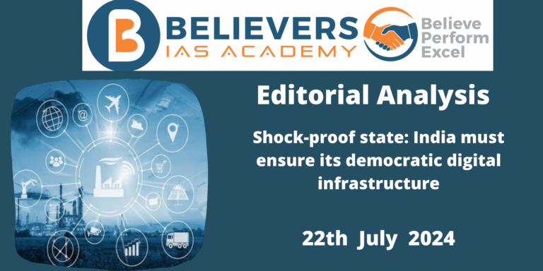 Shock-proof state: India must ensure its democratic digital infrastructure