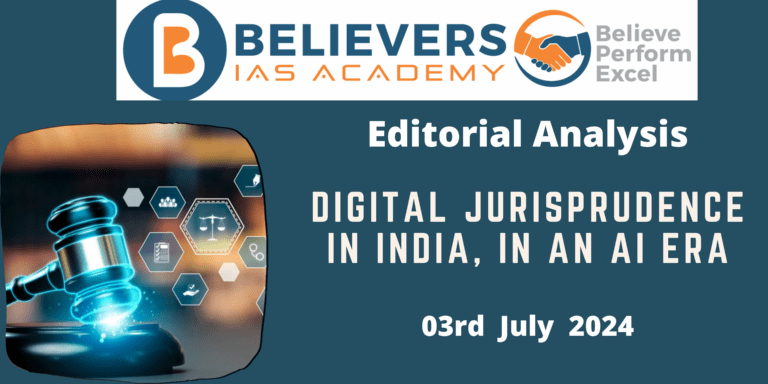 Digital jurisprudence in India, in an AI era
