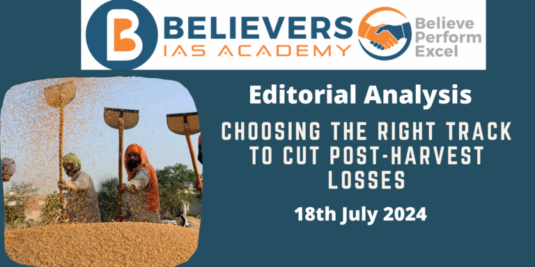 Choosing the right track to cut post-harvest losses