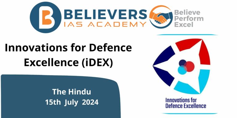 Innovations for Defence Excellence (iDEX)