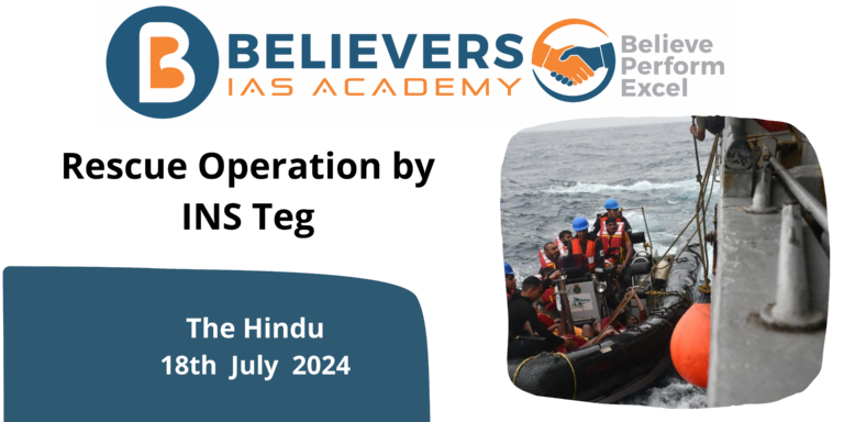 Rescue Operation by INS Teg