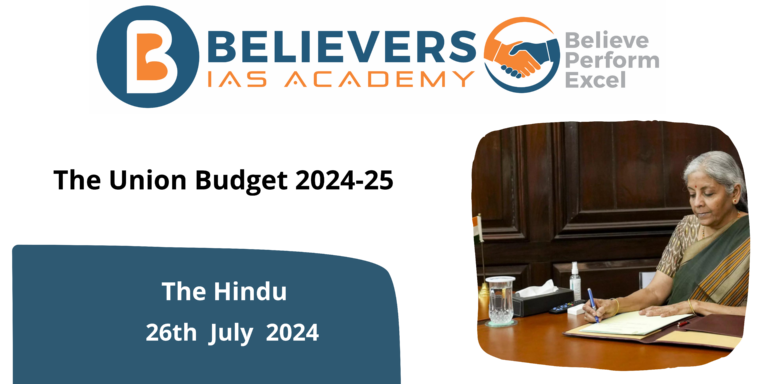 The Union Budget 2024-25