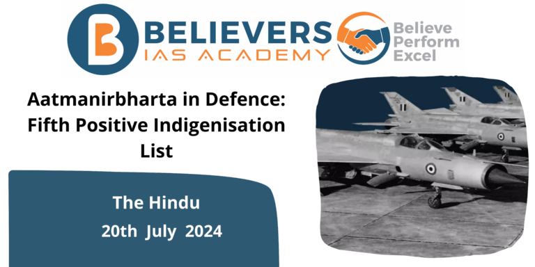 Aatmanirbharta in Defence: Fifth Positive Indigenisation List