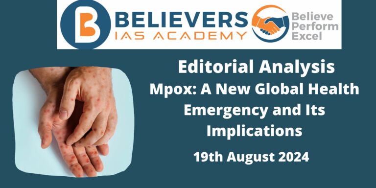 Mpox: A New Global Health Emergency and Its Implications