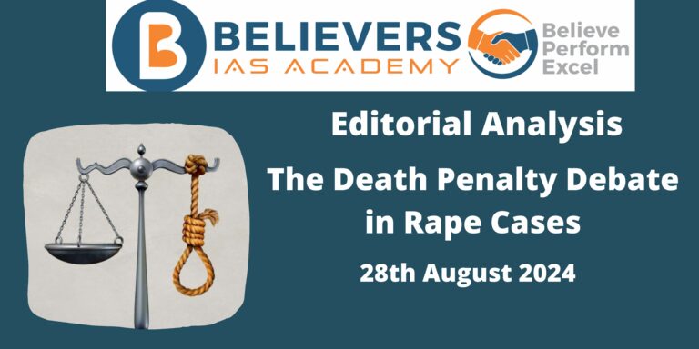 The Death Penalty Debate in Rape Cases