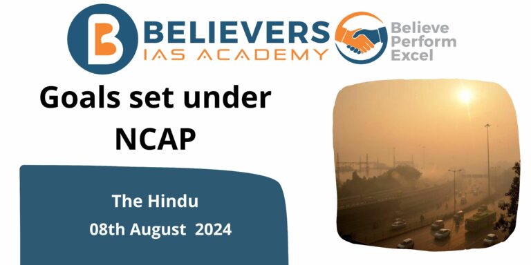 Goals set under NCAP