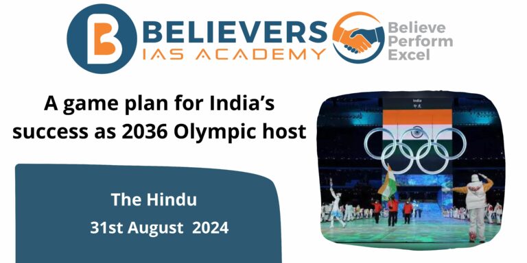 A game plan for India’s success as 2036 Olympic host