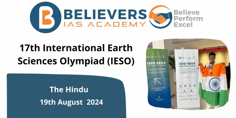 17th International Earth Sciences Olympiad (IESO)