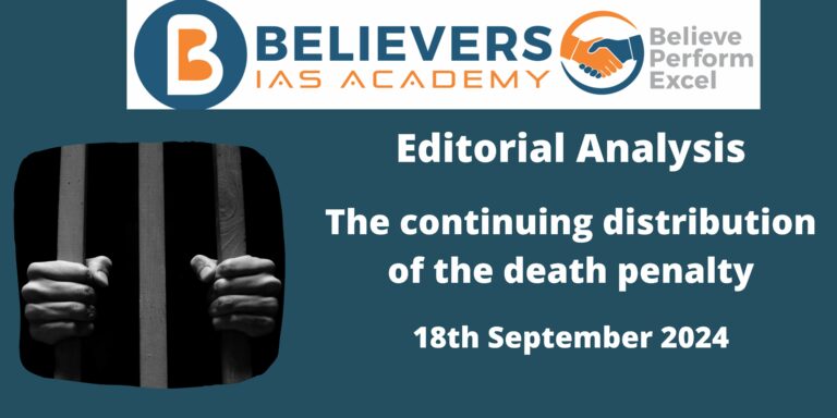 The continuing distribution of the death penalty