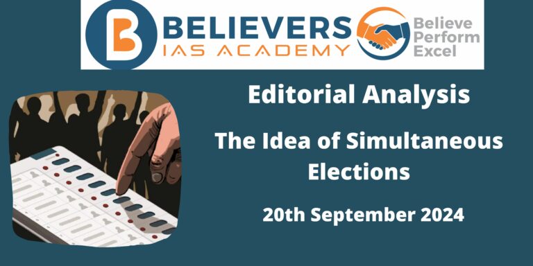 The Idea of Simultaneous Elections