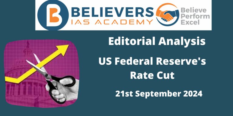 US Federal Reserve’s Rate Cut 