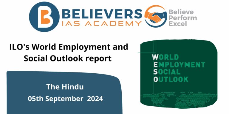  ILO’s World Employment and Social Outlook report
