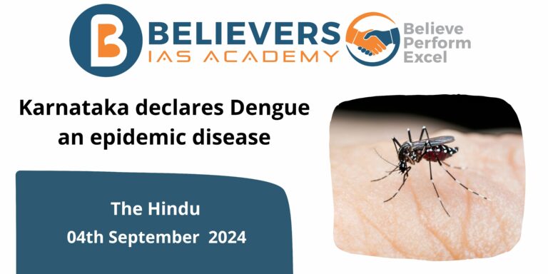 Karnataka declares Dengue an epidemic disease