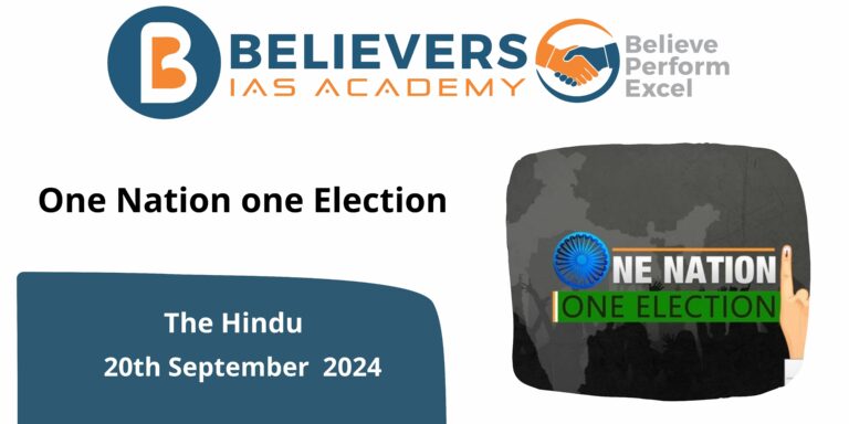 One nation one election