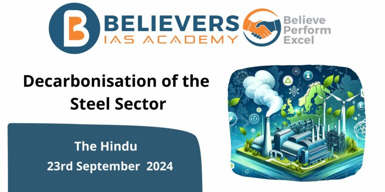 Decarbonisation of the Steel Sector
