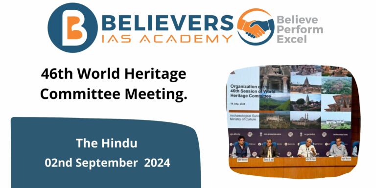46th World Heritage Committee Meeting.