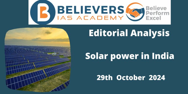 Solar power in India   