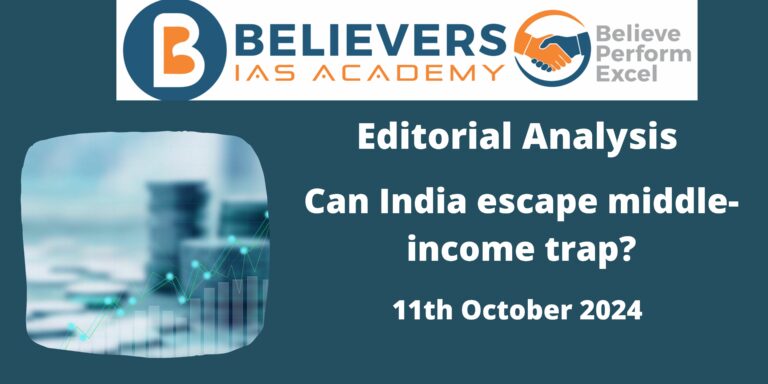 Can India escape middle-income trap?