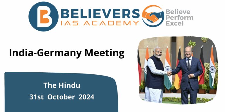 India-Germany Meeting