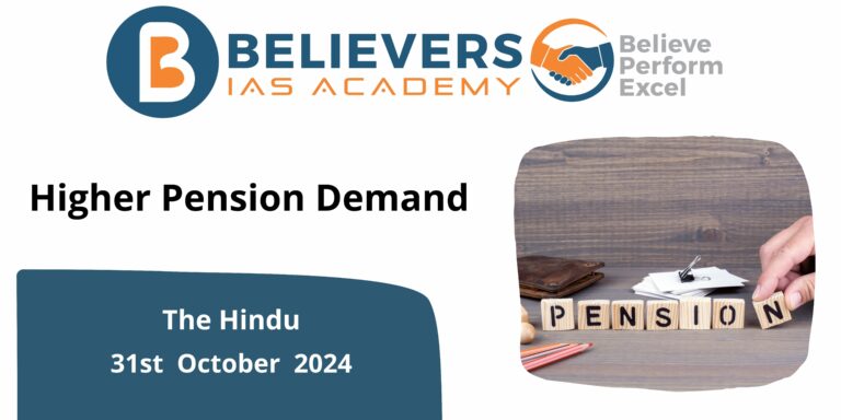 Higher Pension Demand