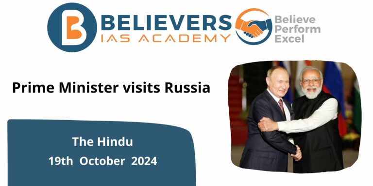 Prime Minister visits Russia