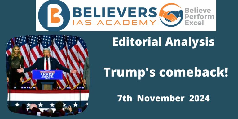 Trump’s comeback!