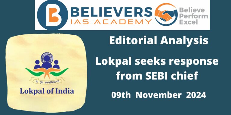 Lokpal seeks response from SEBI chief