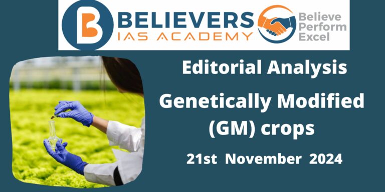 Genetically Modified (GM) crops