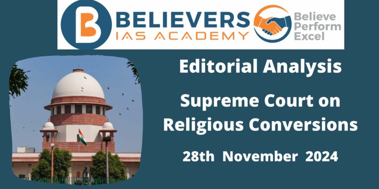 Supreme Court on Religious Conversions
