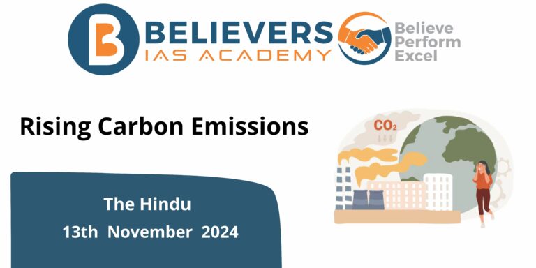 Rising Carbon Emissions