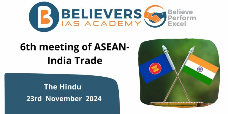 6th meeting of ASEAN-India Trade