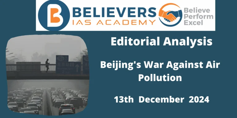 Beijing’s War Against Air Pollution
