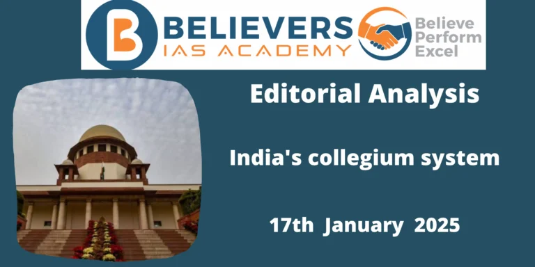 India’s collegium system
