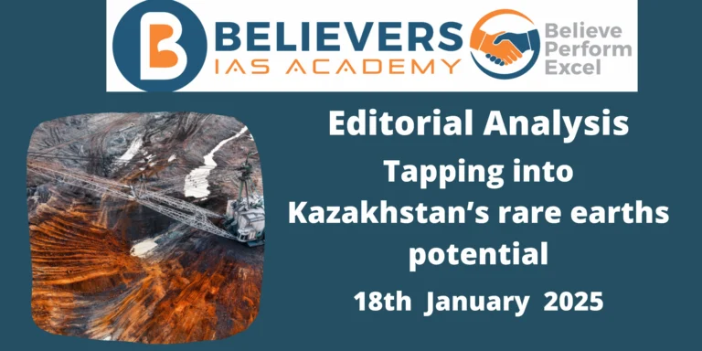Tapping into Kazakhstan’s rare earths potential