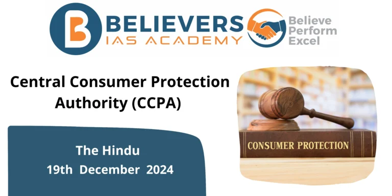 Central Consumer Protection Authority (CCPA)