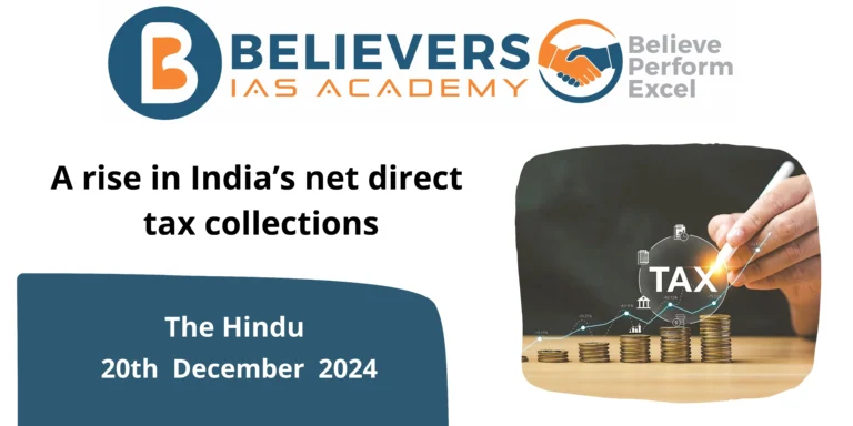 A rise in India’s net direct tax collections
