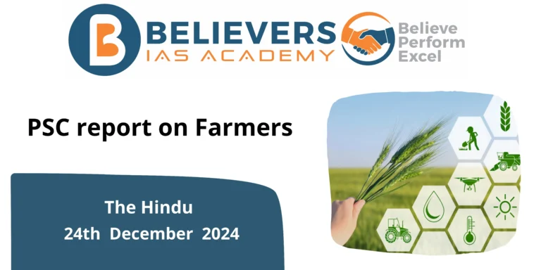 PSC report on Farmers