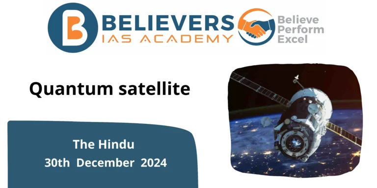 Quantum satellite