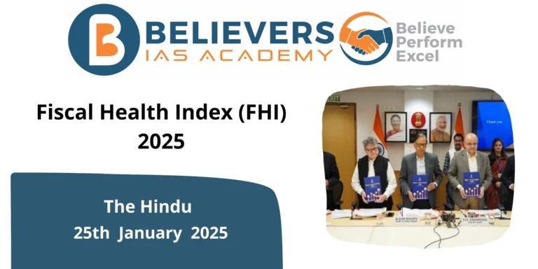 Fiscal Health Index (FHI) 2025