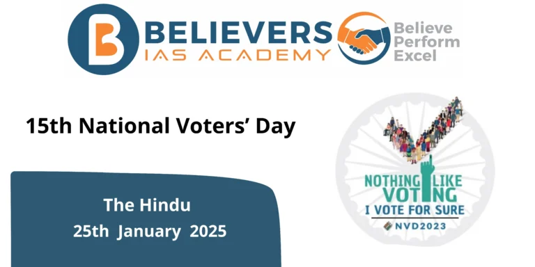 15th National Voters’ Day