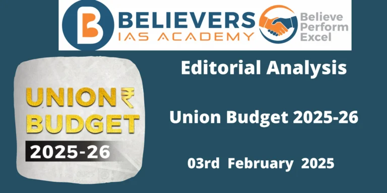 Union Budget 2025-26