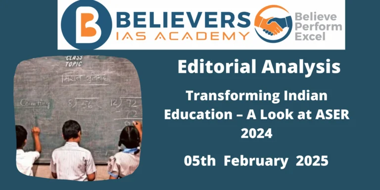 Transforming Indian Education – A Look at ASER 2024
