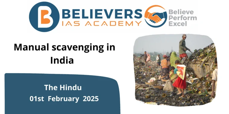 Manual scavenging in India