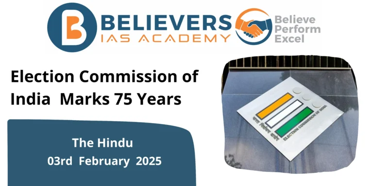 Election Commission of India  Marks 75 Years