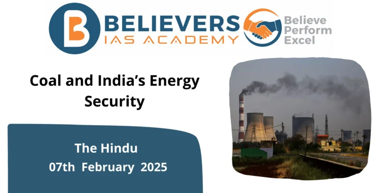 Coal and India’s Energy Security